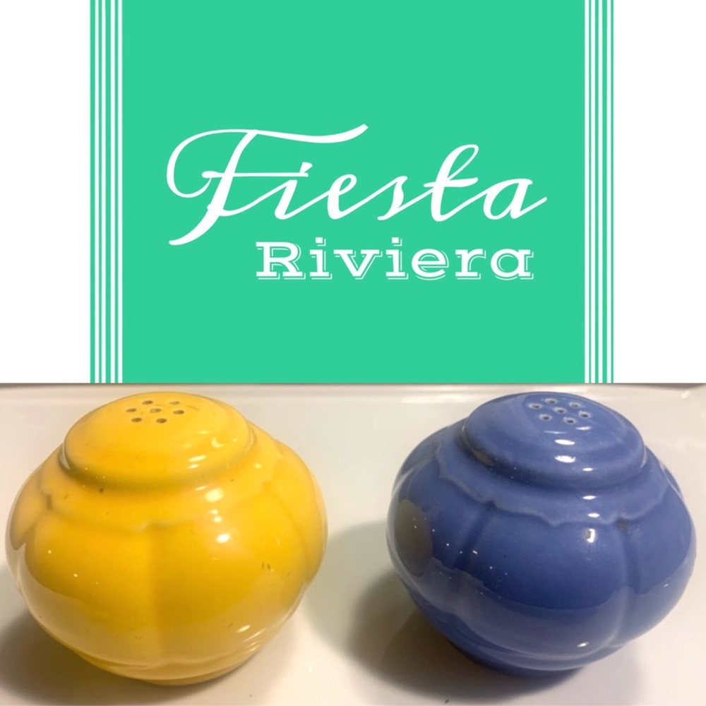 Vintage 1930’s Riviera by Homer Laughlin Salt and Pepper Shakers